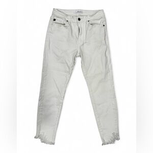 KanCan White High-Rise Jeans